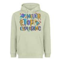 Matcha never stop exploring Heavyweight Hoodie - MaliasSmallBusiness