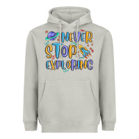 Moon Dust never stop exploring Heavyweight Hoodie - MaliasSmallBusiness