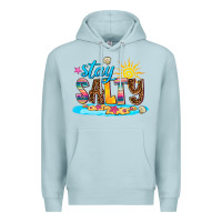 Blue Mist stay salty Premium Hoodie - AdoDesignShop