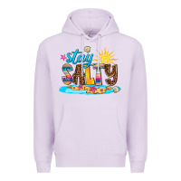 Lilac stay salty Premium Hoodie - AdoDesignShop