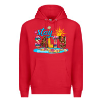 Red stay salty Premium Hoodie - AdoDesignShop