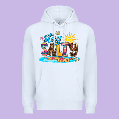 Stay Salty Premium Hoodie Designed By Adodesignshop