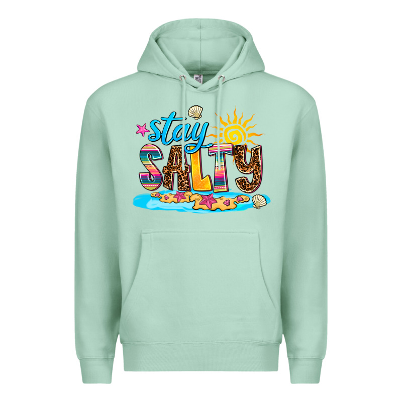 Stay Salty Premium Hoodie by AdoDesignShop | Teevron