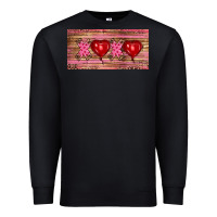 Black Valentine's Day Xoxo Premium Sweatshirt - RanaPortraitStore