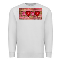 Dove Grey Valentine's Day Xoxo Premium Sweatshirt - RanaPortraitStore