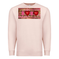 Pale Pink Valentine's Day Xoxo Premium Sweatshirt - RanaPortraitStore