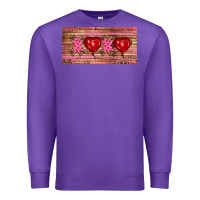 Purple Valentine's Day Xoxo Premium Sweatshirt - RanaPortraitStore