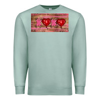 Seafoam Valentine's Day Xoxo Premium Sweatshirt - RanaPortraitStore