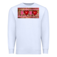 White Valentine's Day Xoxo Premium Sweatshirt - RanaPortraitStore