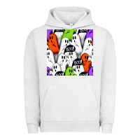 Pigment Lunar Rock boo ghosts seamless pattern Urban Hoodie - BundleAndBundleShop