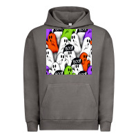 Boo Ghosts Seamless Pattern Urban Hoodie | Teevron