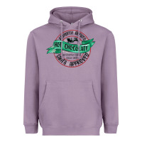 Lavender reindeer brewed santa approved Heavyweight Hoodie - MaliasSmallBusiness