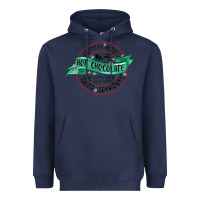 Navy reindeer brewed santa approved Heavyweight Hoodie - MaliasSmallBusiness