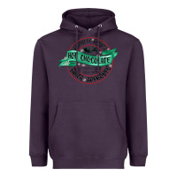 Plum reindeer brewed santa approved Heavyweight Hoodie - MaliasSmallBusiness