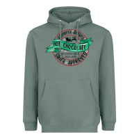 Sage reindeer brewed santa approved Heavyweight Hoodie - MaliasSmallBusiness