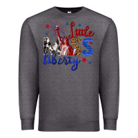 Charcoal Heather little miss liberty billie wilder Premium Sweatshirt - texasbilliewilder