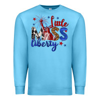 Ocean Blue little miss liberty billie wilder Premium Sweatshirt - texasbilliewilder