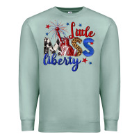 Seafoam little miss liberty billie wilder Premium Sweatshirt - texasbilliewilder