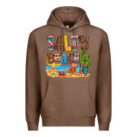 Chestnut salty beach Premium Hoodie - AdoDesignShop