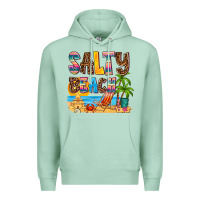 Seafoam salty beach Premium Hoodie - AdoDesignShop
