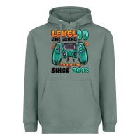 Sage level 10 unlocked awesome since 2013 Heavyweight Hoodie - MaliasSmallBusiness