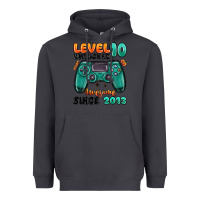 Smoke level 10 unlocked awesome since 2013 Heavyweight Hoodie - MaliasSmallBusiness