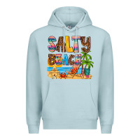 Blue Mist salty beach Premium Hoodie - AdoDesignShop