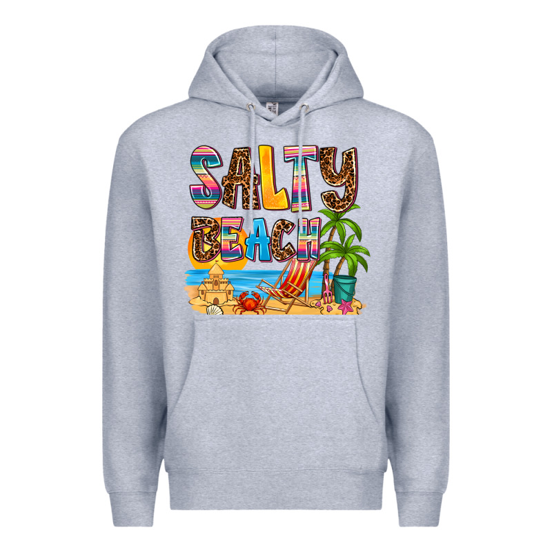 Salty Beach Premium Hoodie by AdoDesignShop | Teevron