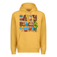 Mustard salty beach Premium Hoodie - AdoDesignShop