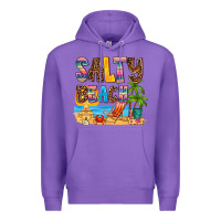 Purple salty beach Premium Hoodie - AdoDesignShop