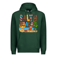 Sports Green salty beach Premium Hoodie - AdoDesignShop