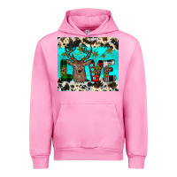 Fuchsia Pink christmas love Urban Hoodie - JahusDesignShop