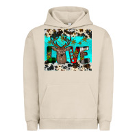 Pigment French Oak christmas love Urban Hoodie - JahusDesignShop