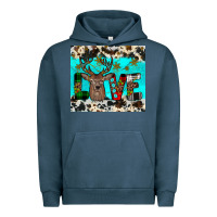 Pigment Midnight Navy christmas love Urban Hoodie - JahusDesignShop