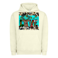 Pigment Pistachio christmas love Urban Hoodie - JahusDesignShop