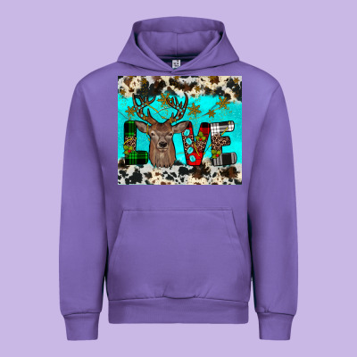 Christmas Love Urban Hoodie Designed By Jahusdesignshop