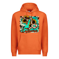 Carrot capricorn turquoise cowhide Premium Hoodie - RanaPortraitStore