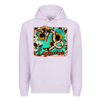 Lilac capricorn turquoise cowhide Premium Hoodie - RanaPortraitStore