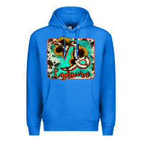 True Royal capricorn turquoise cowhide Premium Hoodie - RanaPortraitStore