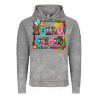Cloud Rock hello summer Vintage Hoodie - AdoDesignShop