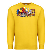 Lemon love 4th july with gnome billie wilder Premium Sweatshirt - texasbilliewilder