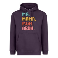 Plum ma mama mom bruh Heavyweight Hoodie - MaliasSmallBusiness