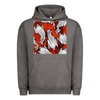 Pigment Tornado flying ghosts seamless pattern Urban Hoodie - BundleAndBundleShop