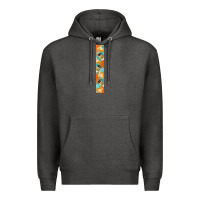 Charcoal Heather pumpkin caffee Premium Hoodie - BundleAndBundleShop