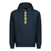 Navy pumpkin caffee Premium Hoodie - BundleAndBundleShop