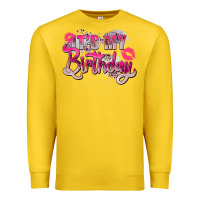 Lemon pink its my birthday Premium Sweatshirt - Zillion Design Studio