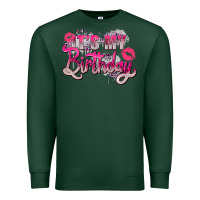 Sports Green pink its my birthday Premium Sweatshirt - Zillion Design Studio