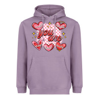 Lavender valentines day positive affirmations Heavyweight Hoodie - MaliasSmallBusiness