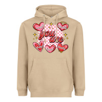Mushroom valentines day positive affirmations Heavyweight Hoodie - MaliasSmallBusiness