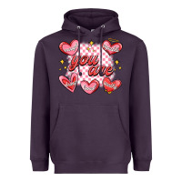 Plum valentines day positive affirmations Heavyweight Hoodie - MaliasSmallBusiness